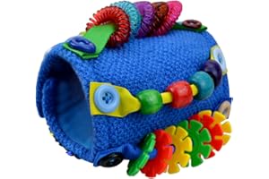 WELSOON Sensory Toys for Alzheimer Patients for Therapy and Anxiety Relief Autistic Dementia Sensory Arm Pillow Fidget Wrist Cuff