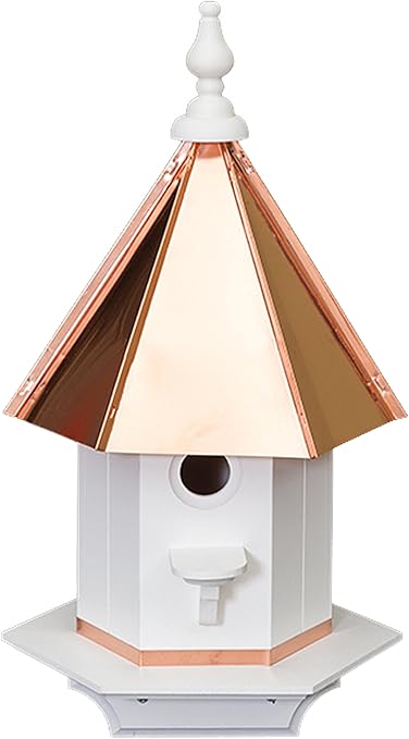 Amazon Com Dress The Yard Amish Single Hole 24 Vinyl Birdhouse