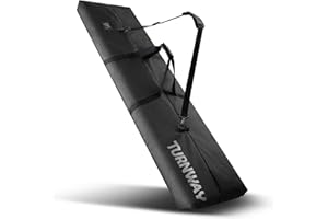 TurnWay Snowboard Bag | Store & Transport Snowboard Up to 165 cm & Extras | Waterproof - for Men, Women and Youth