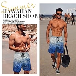 Men's Swim Trunks Quick Dry Hawaiian Board Shorts