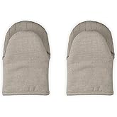 Le Creuset Set of 2 Mini Oven Mitts, 8", Sable
