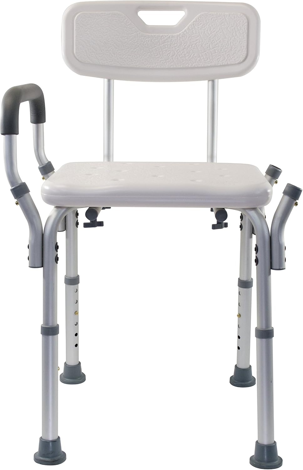 Essential Medical Supply Shower and Bath Bench with Arms and Back: Health & Personal Care