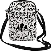 TSOTMO Cryptid Creatures Gift Cryptid Crate Crossbody Bag Cryptozoology Shoulder Bag Cryptid Lover Gift for Fan