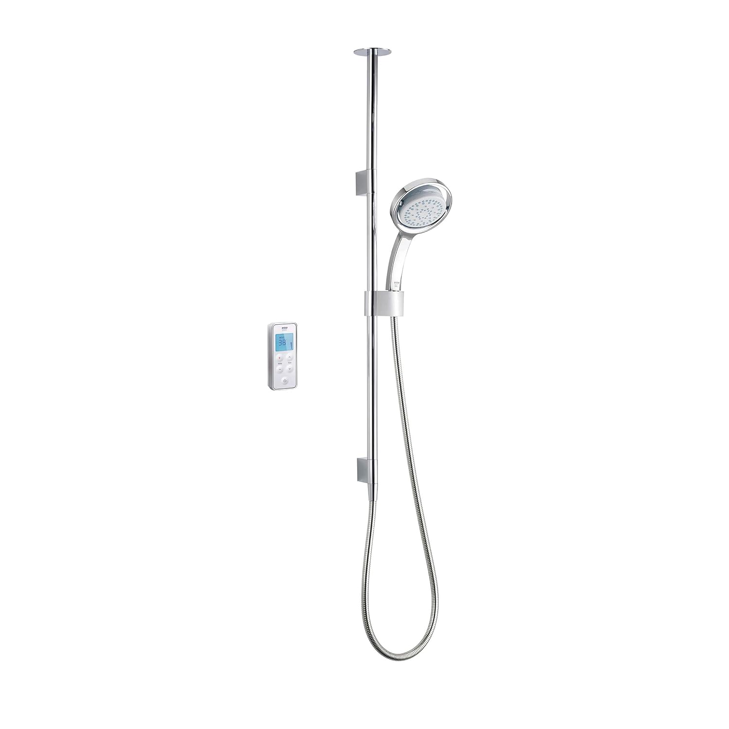 Mira Showers 1.1797.002 Vision Digital Mixer ShowerCeiling Fed, Pumped