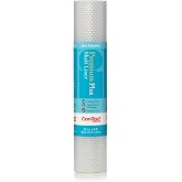 Con-Tact Brand Premium Plus Non-Adhesive Shelf Liner, Heavy Duty and Multi-Functional Drawer Liner, 12" x 6', Nova Crystal Clear, Pack of 1 Roll