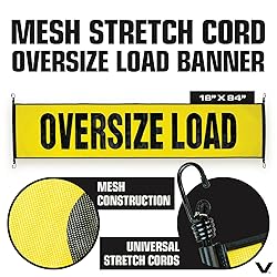 VULCAN Oversize Load Banners, Multi-Color Flags and
