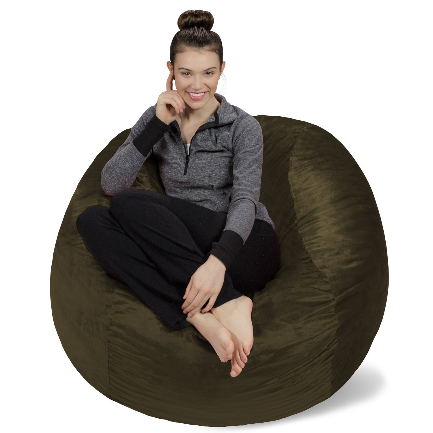 Sofa Sack Plush, Ultra Soft Bean Bag Chair Memory Foam Bean