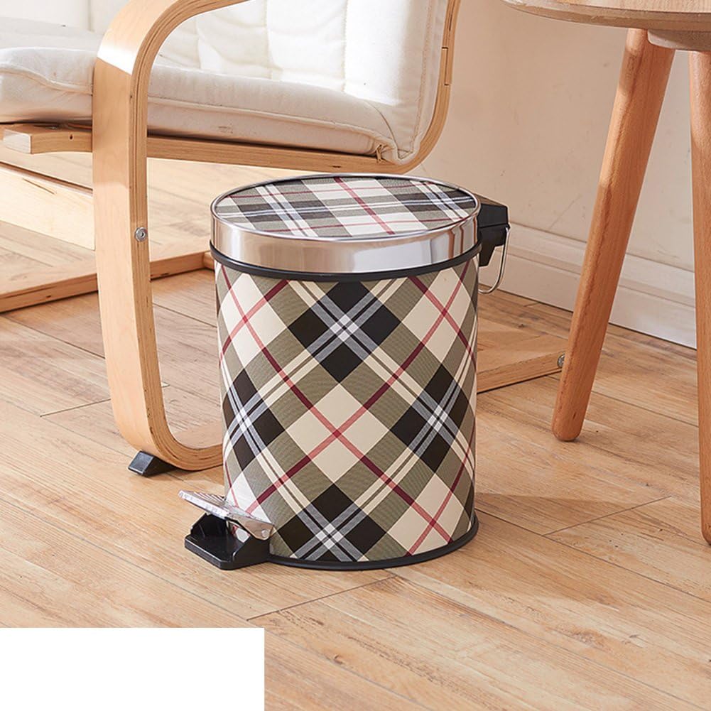 European trash cans/[creative],treadle, trash/ home kitchen garbage/ bathroom trash can with lid-T