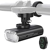 Magicshine EVO 1300 Bike Light with Remote Control, 1300 Lumens Waterproof Bicycle Headlight, USB-C Rechargeable Front Light for Night Riding