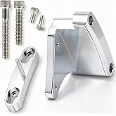 SEBLAFF Engine System 6in to 7in Aluminum Adjustable Timing Tab Pointer Balancer Replacement for SBC 283 305 327 350 and 400 Engine