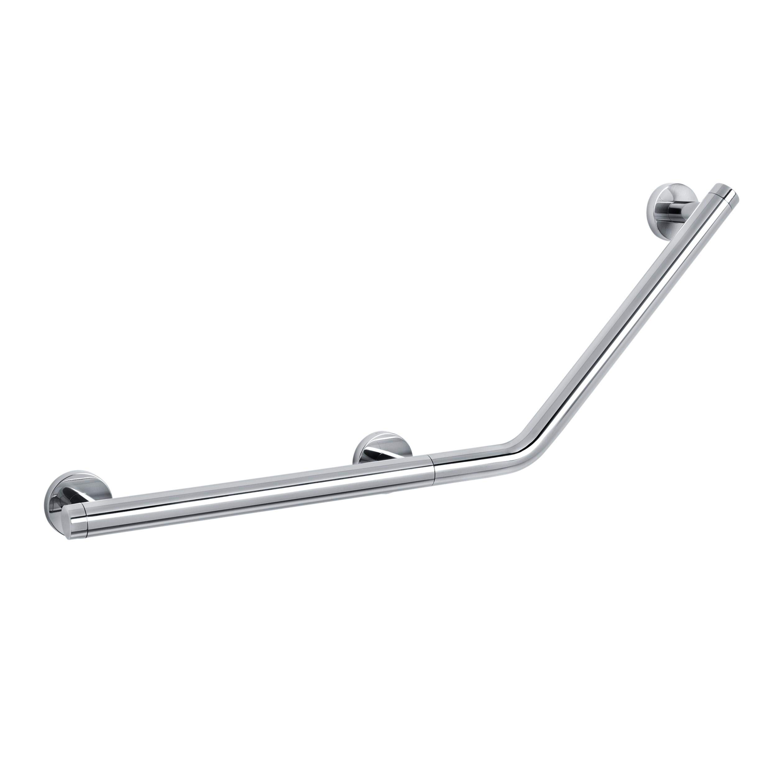 Tiger Boston Comfort & Safety 135º Grab Rail, Right Version, Stainless Steel Polished, 58.7 x 23.6 x 7 cm
