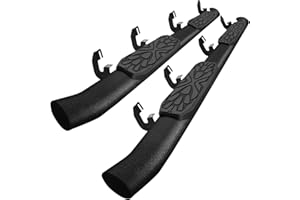 OTHOWE 3.5 Inches Oval Tube Bar Running Boards Compatible with 2015-2026 Chevy Colorado/Gmc Canyon Crew Cab. Colorado Side Steps and Carbon Steel Step Bars.