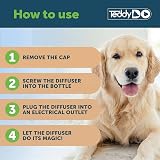 TeddyDo Calming Diffuser for Dogs 2 Diffusers 2x48ml UK Plug 60-Day view 3