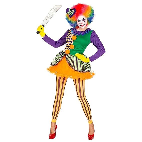 WidmannEvil Joker Women's Costume Multicoloured (L/XL), 02853 Amazon