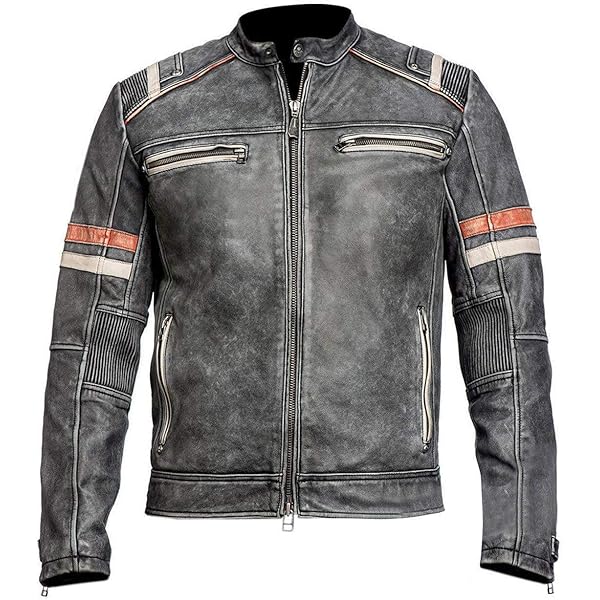 NM-Fashions Cafe Racer Retro Men's Vintage Motorcycle