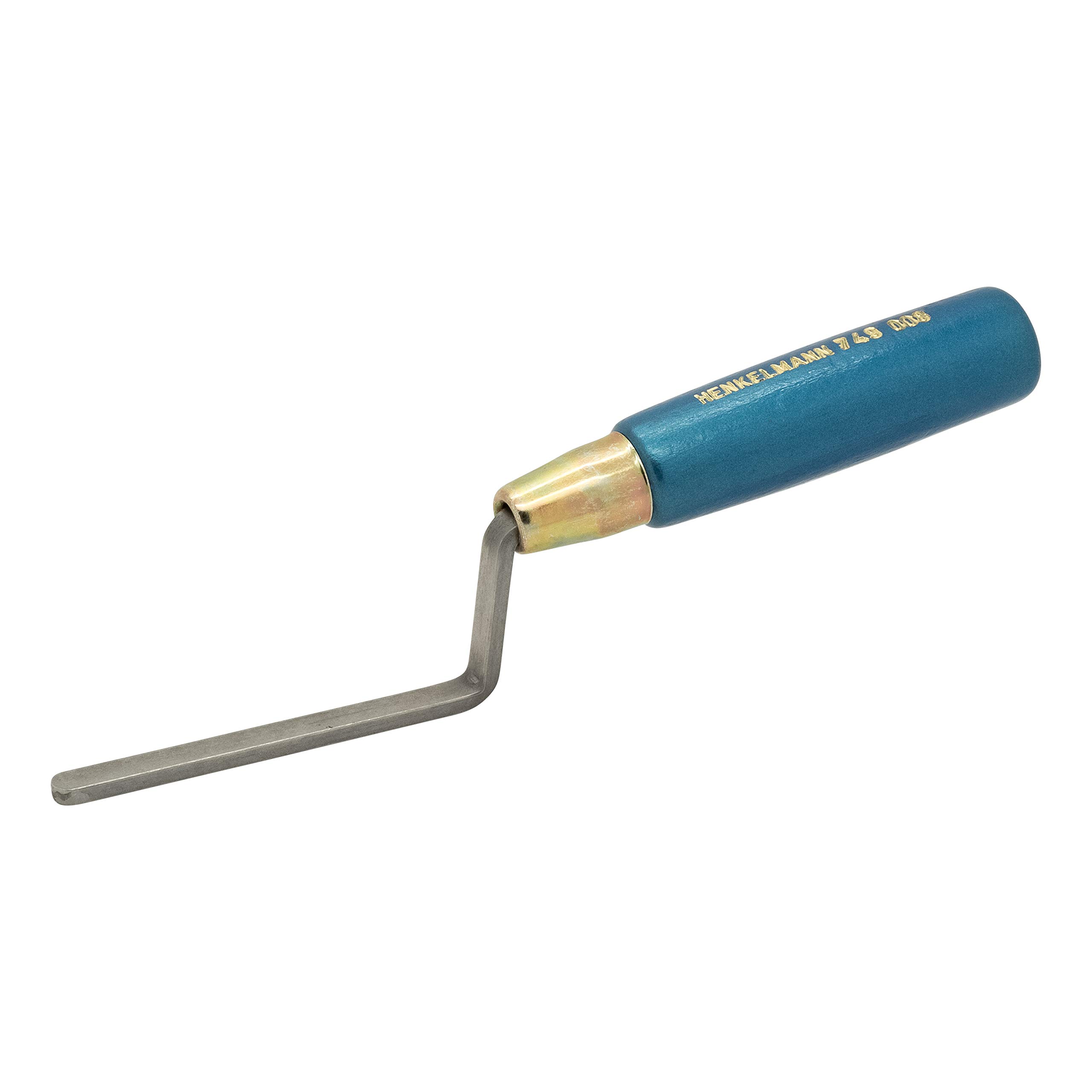 Jung Henkelmann 74900800 Butt Joint Trowel (Length 100 mm, Steel 8 mm, Trowel with Wooden Handle, Grouting)