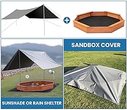 Luyitton Large Octagon Sandbox 84.5"x 77"x