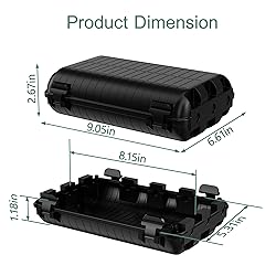 Outdoor Extension Cord Box, Large Waterproof