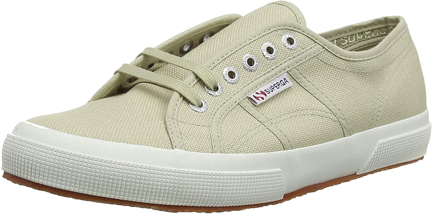 SupergaWomen's 2750-cotu Classic Low Top Sneaker, Beige 949, 7.5 UKTaupe, UK 7.5