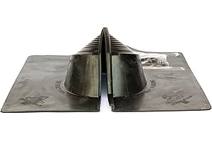 GOLDEN RULE FASTENERS Residential Retrofit Pipe Flashing (Shingle Roof) Electrical Mast Flashing 1/4" - 5 3/8"