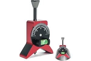 GENERIC Pipe Center Finder, 1-1/2" to 6" Pipe Fitting Tools, with Magnetic Angle Finder Protractor, Bubble Level, Marking Center Punch for Pipefitter Tools