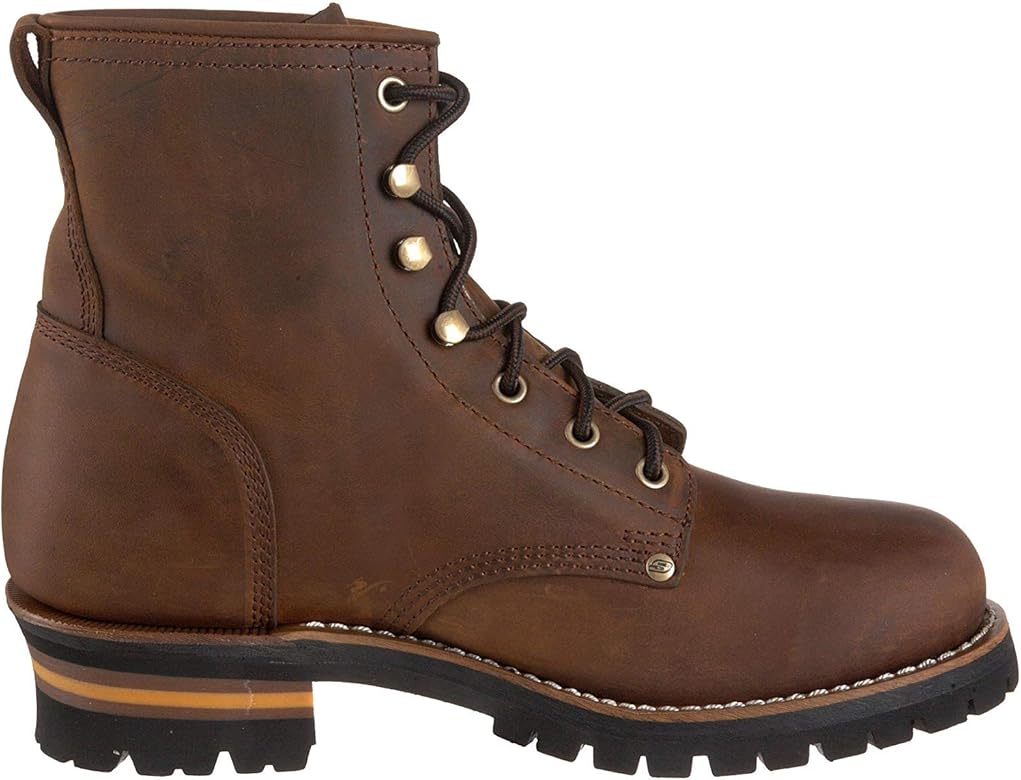 skechers cascades logger boots