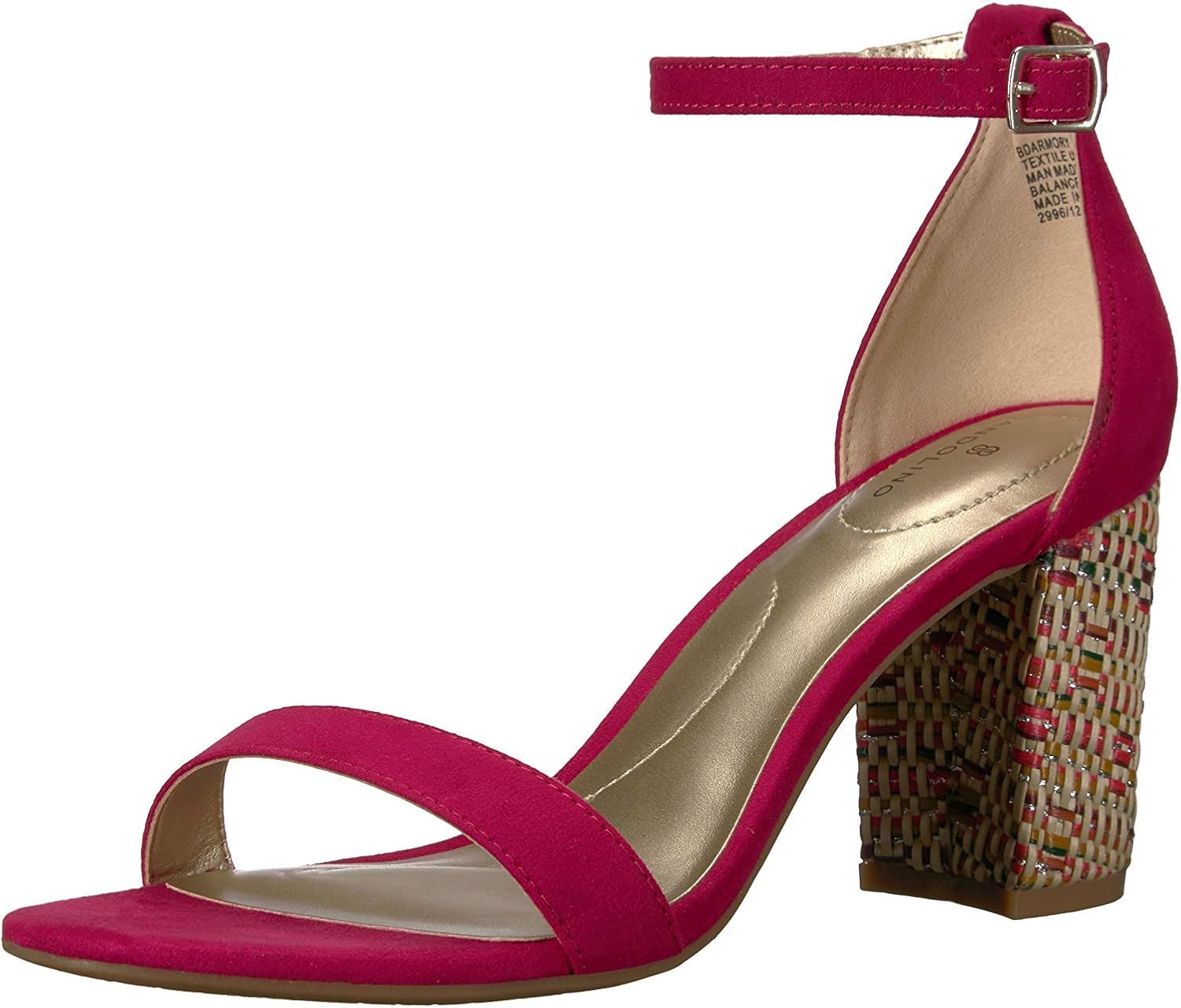 Amazon.com | Bandolino Women's Armory Dress Sandal | Heeled Sandals