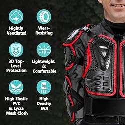 Motorcycle Protective Jacket Full Body Armor
