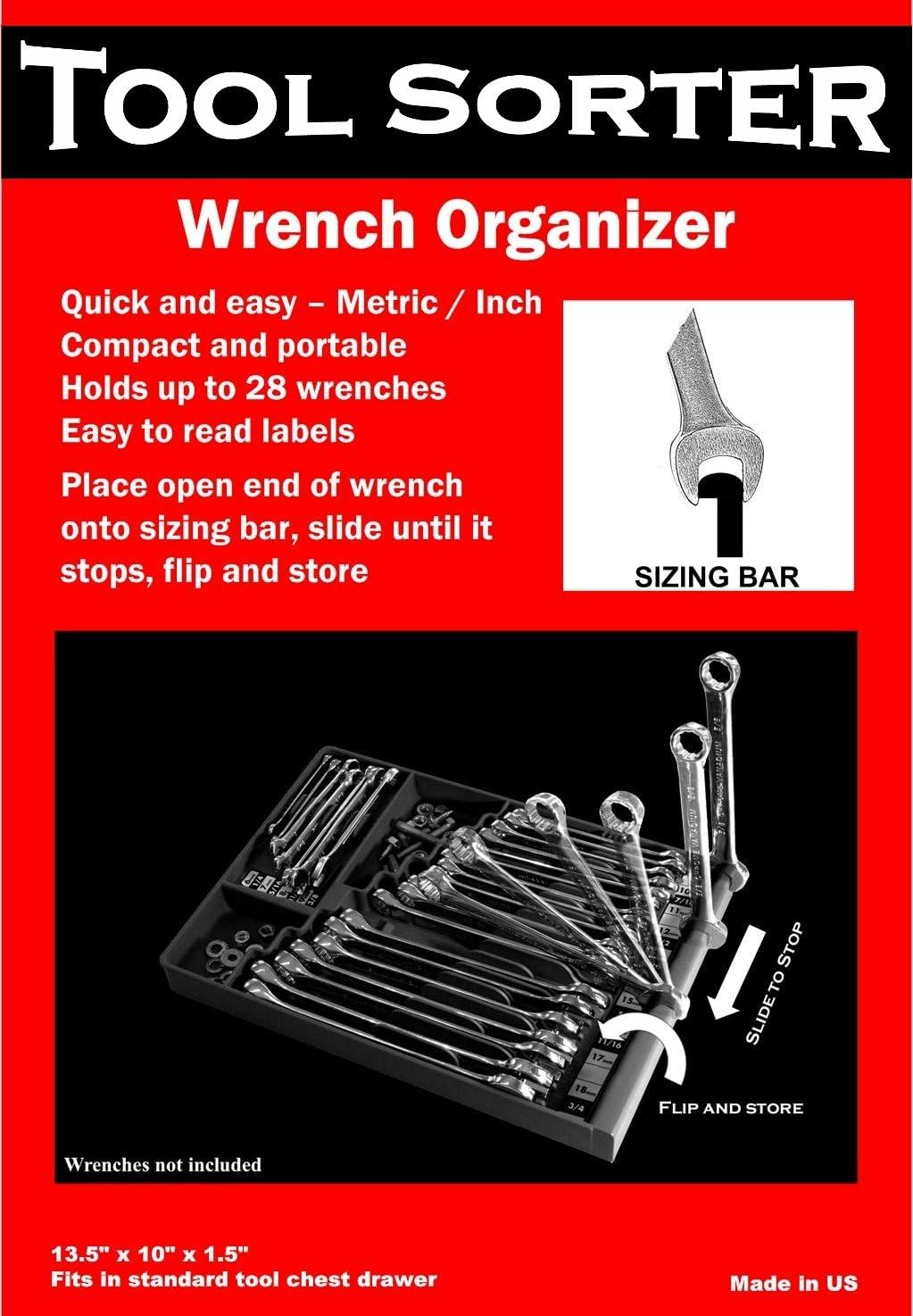 slide rack tool on Amazon Com Tool Sorter Wrench Organizer Red Home Improvement