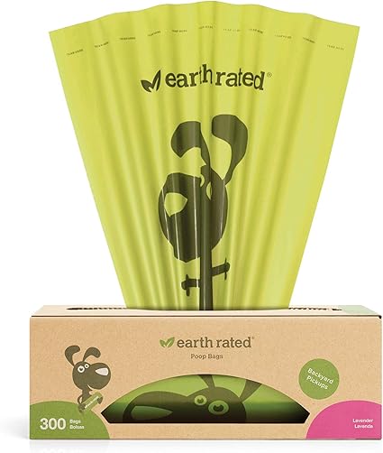 Amazon Com Earth Rated Dog Poop Bags 300 Dog Waste Bags On A