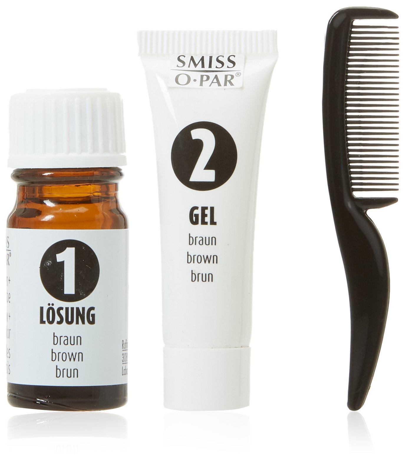 SwissOPar Eyebrow and Eyelash Colour Black Grocery