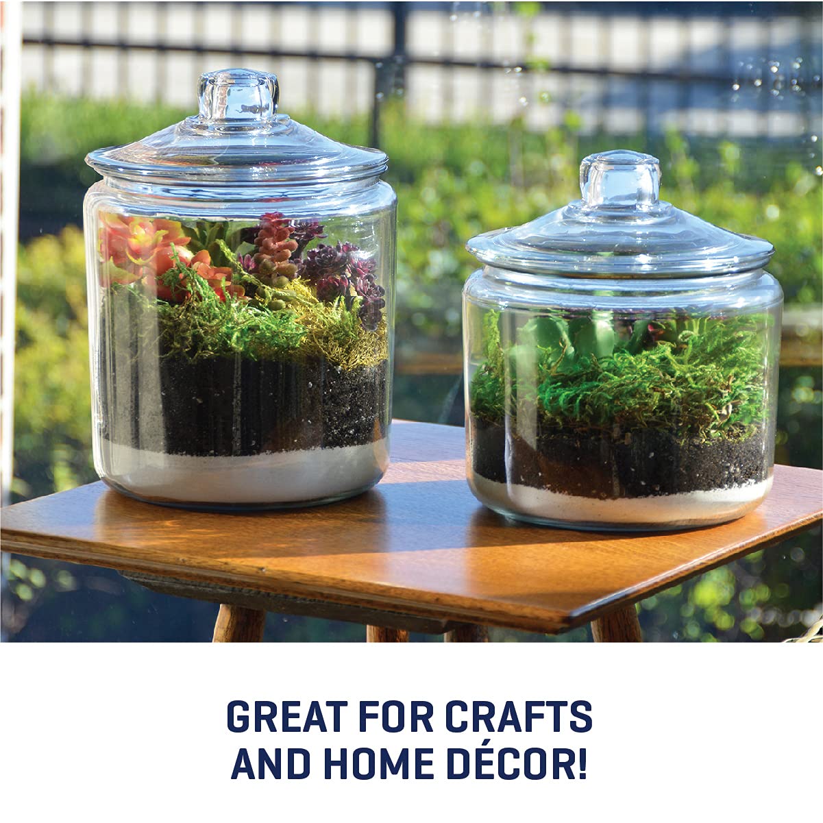 Anchor Hocking 3-Quart Heritage Hill Jar with Glass Lid