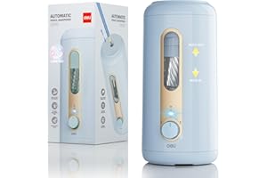 Deli Electric Pencil Sharpener, Fully Automatic Pencil Sharpener, Auto in & Out, Rechargeable Hands-Free Pencil Sharpener for