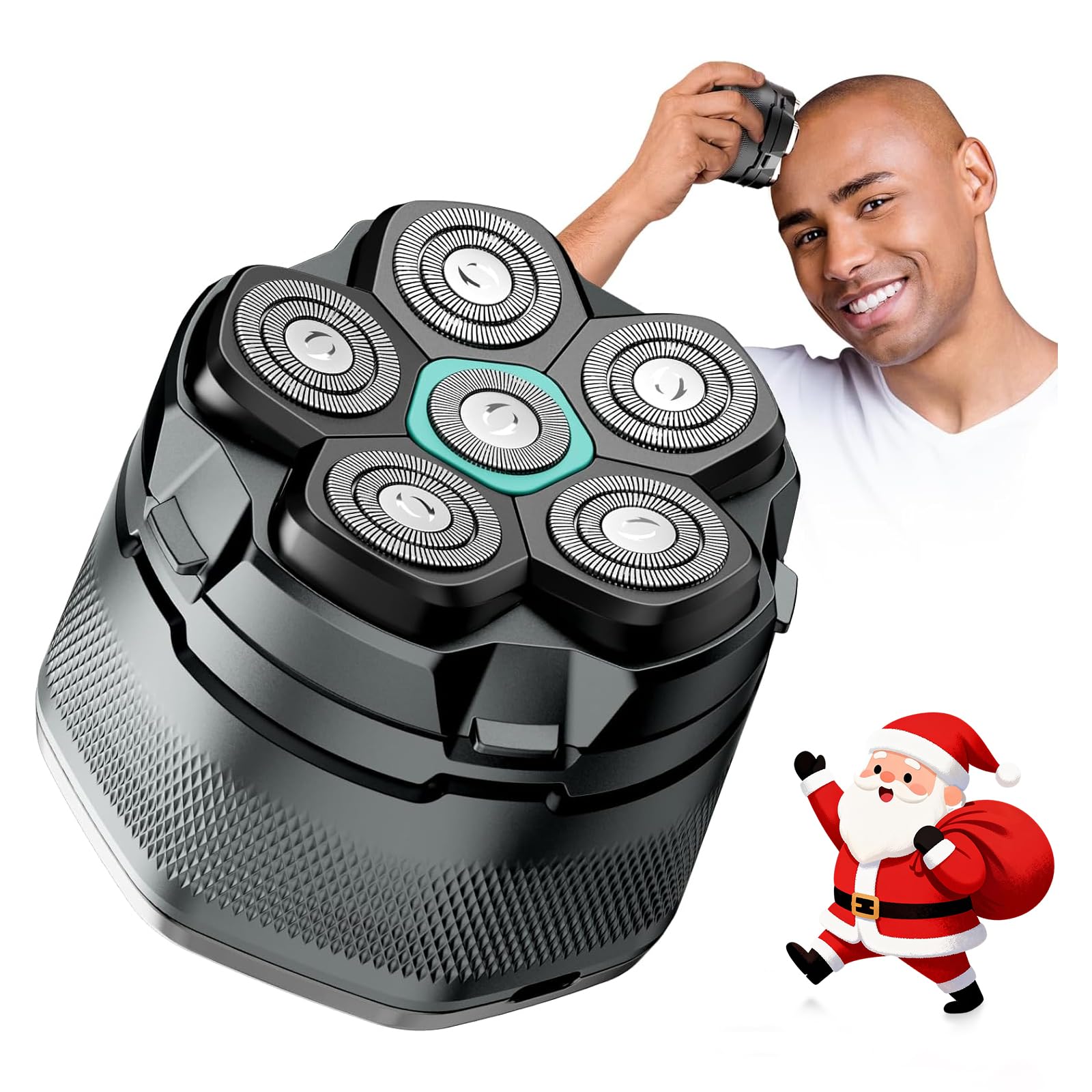 Photo 1 of * factory sealed *
Head Shavers for Bald Men - kensen 6D Cordless Bald Head Shavers for Men, Christmas Gift Body Shaver for Mens for Bald Heads & Face IPX6 Waterproof Wet/Dry Use LED Display Balding Clippers Heads Razor