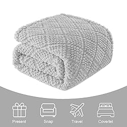Whale Flotilla Fuzzy Fleece King Size Blanket for