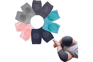 TFTSR Baby Knee Pads for Crawling (5 Pairs), Walking Protector Knee Pads For babies Toddler Kids Girls Boys 1-3