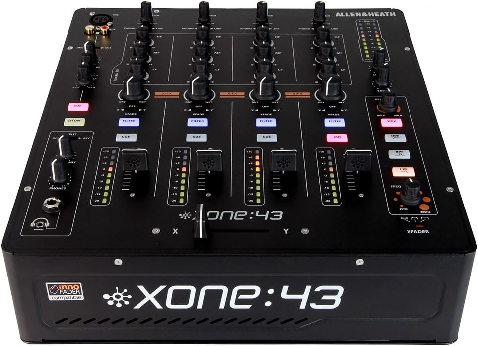 Amazon Allen Heath Xone 43 プロフェッショナル 4ch Djミキサー Djミキサー 楽器 音響機器