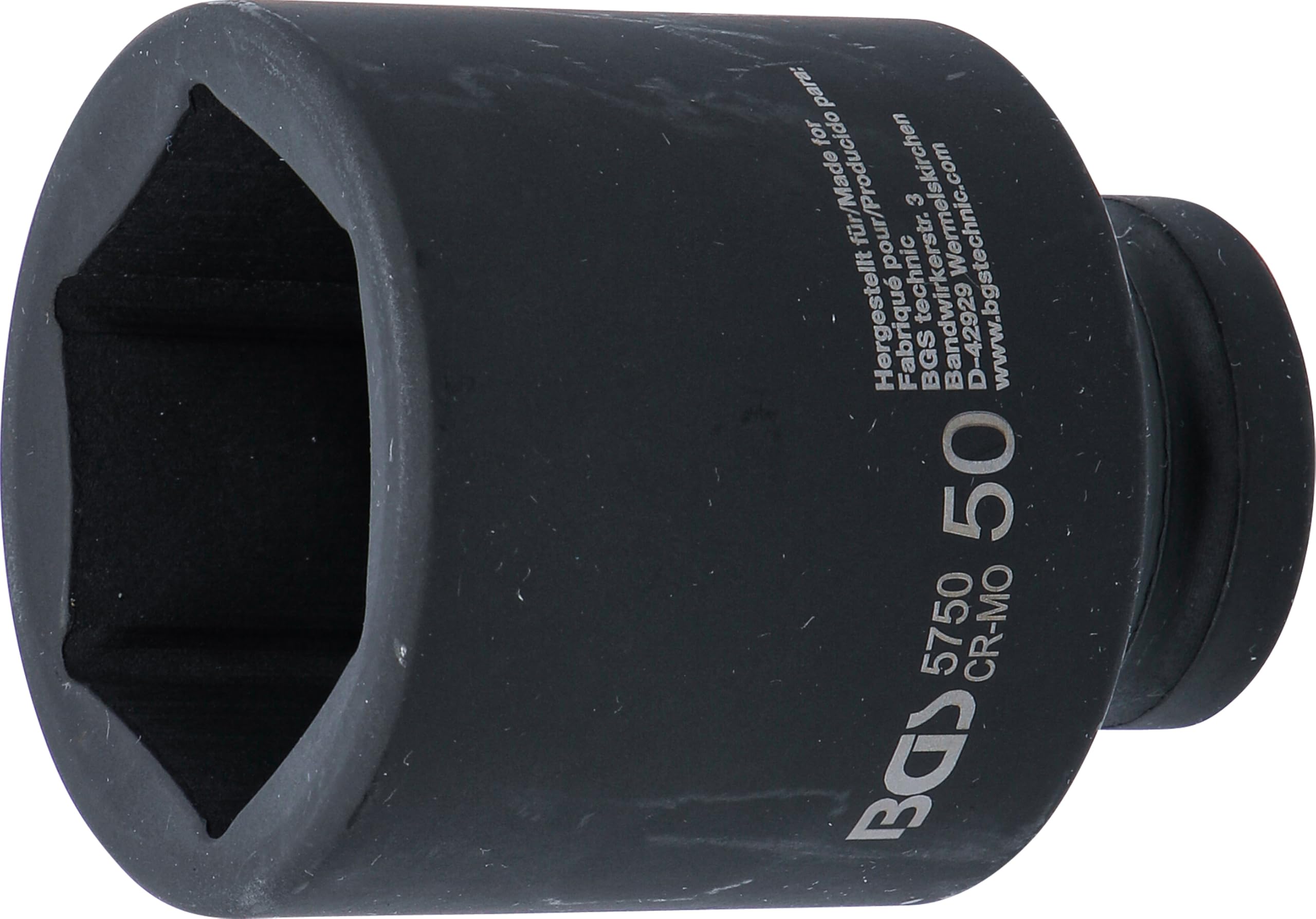 BGS 5750 | Impact Socket Hexagon, deep | 20 mm (3/4") Drive | 50 mm