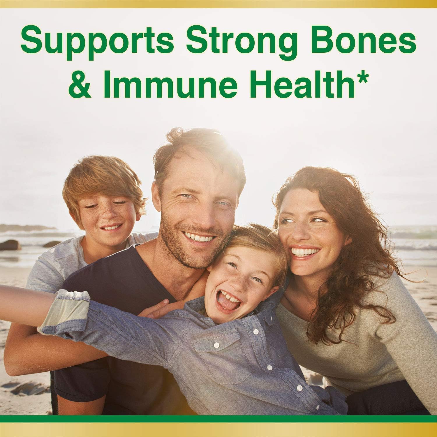 Vitamin D by Nature’s Bounty for immune support. Vitamin D provides immune support and promotes healthy bones. 2000IU, 240 Softgels: Health & Personal Care