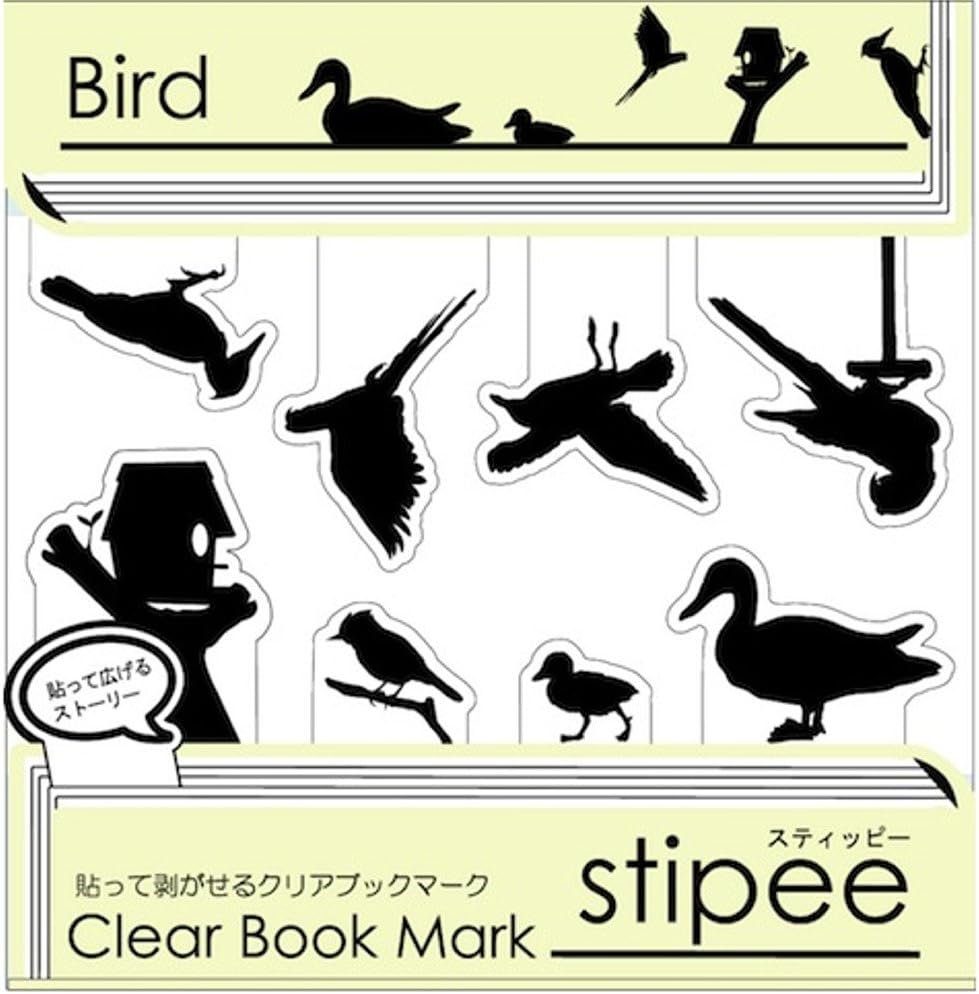 Amazon スィンク 付箋 Plasticarts Stipee スティッピー バード Anb 009 文房具 オフィス用品 文房具 オフィス用品