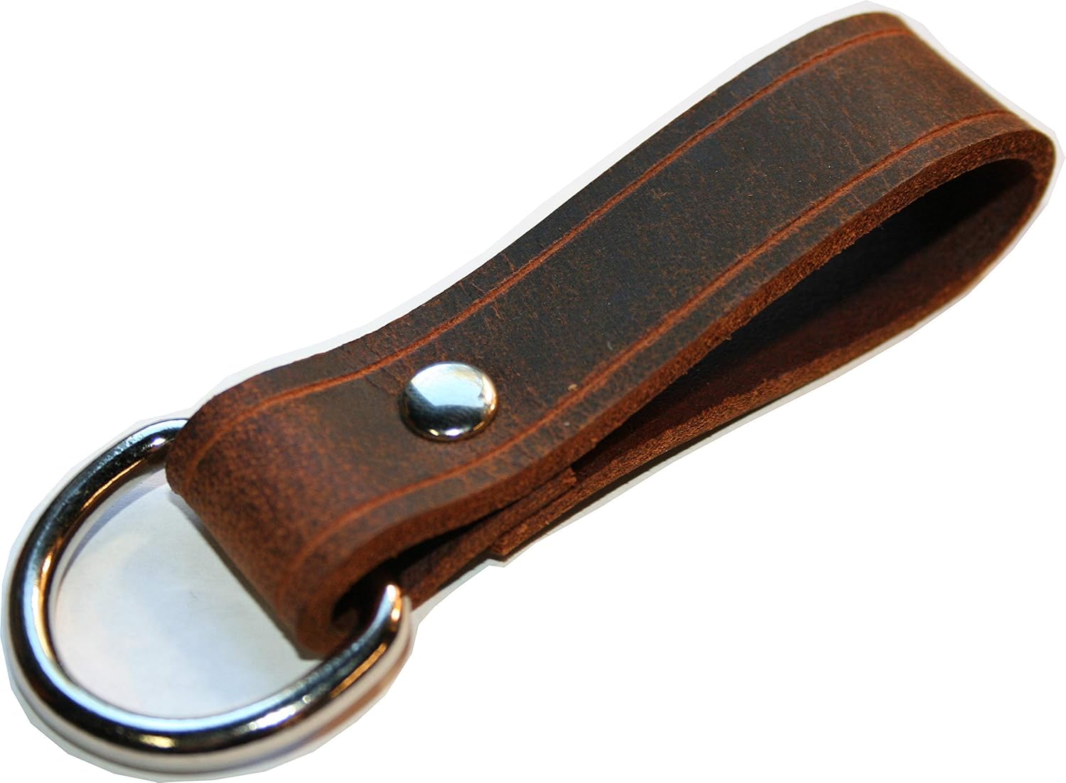 Buffalo Leather Dangler With D Ring Connector Key Hanger Knife Dangler Multi