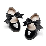 Felix & Flora Toddler Black Princess Dress Shoes