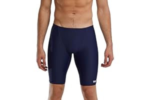 TYR TYReco Men's Jammer Swimsuit – Chlorine Resistant Compression Swimwear for Racing, Lap Swimming, and Fitness