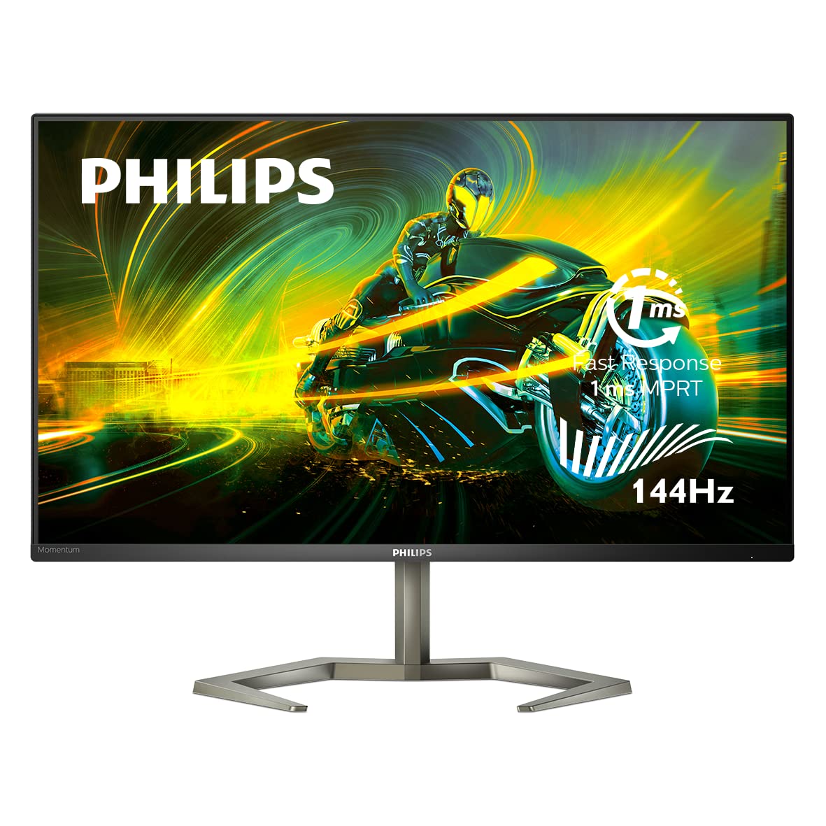 PHILIPS Momentum 32M1N5800A 32” 4K UHD Gaming Monitor, 4K @ 144Hz, 1ms MPRT, FreeSync Premium + G-Sync Compatible, DisplayHDR 400, PBP, PS5 Xbox Switch