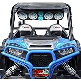 DS18 RCBAR46-37 Universal Roll Cage Sound Bar 37" - Will Accommodate 4 x 6 Midrange + 2 Tweeter – Fits Most ATV, UVT, SXS