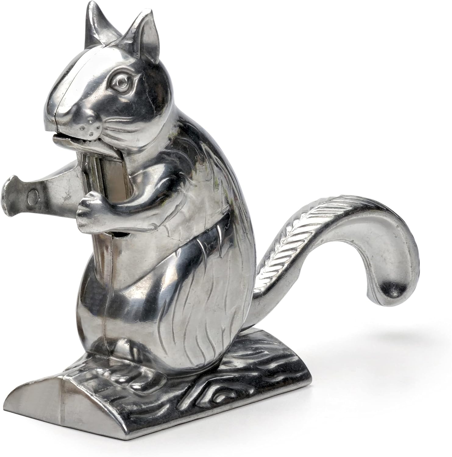 Nutcrackers - RSVP International (Nuts Nutty Squirrel Nutcracker, Stainless Steel | Adorable Novelty Addition to Your Kitchen | Cracks All Types of Nuts | Great Housewarming
