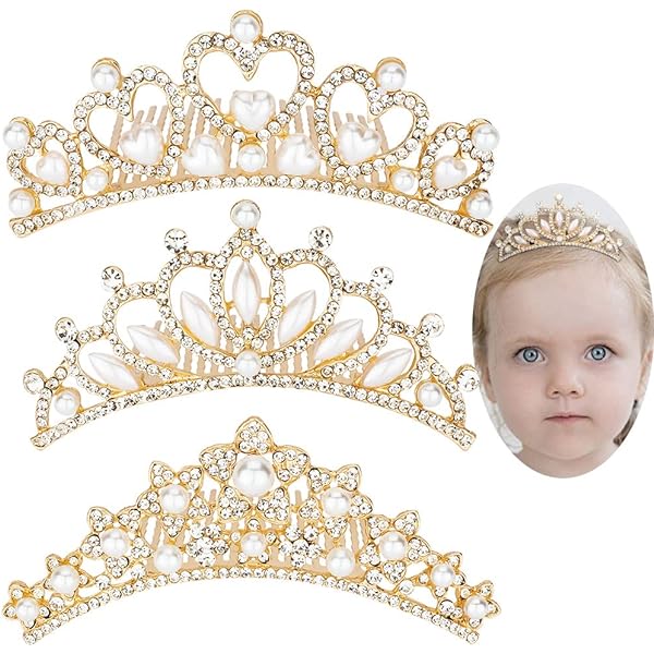 ☆herlipto☆Princess Gold Crystal Headband Amazon.com : ZIFENGXUAN Ladies Crown Tiara for Women Crystal