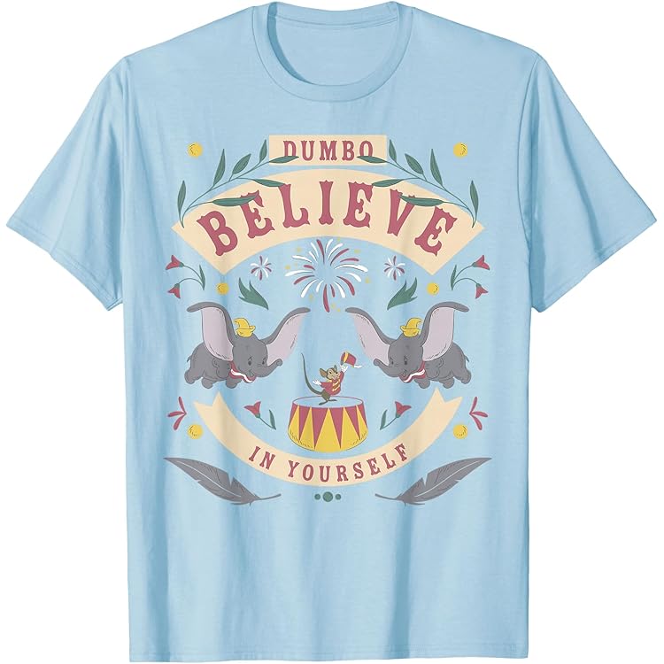 Amazon.com: Disney - Dumbo Amazing Things T-Shirt : Clothing
