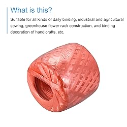 MECCANIXITY Polyester Nylon Plastic Rope Twine