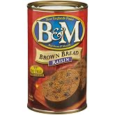 B&amp;M Brown Bread with Raisins, 16-Ounce Cans (Pack of 6)